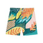 SHORT JUNGLE ABSTRACT DESIGN DISEÑO ABSTRACTO